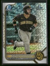 2022 Bowman #BCP-28 Brandon Valenzuela San Diego Padres