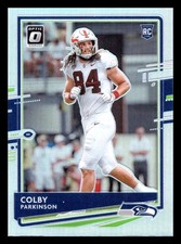2020 Donruss Optic #127 Colby Parkinson Holo RC Rookie Seattle Seahawks