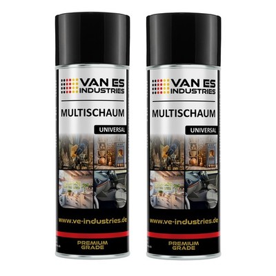 Multi-Schaum Reiniger Spray 2x400ml Ultra Clean Activschaum Kaminscheiben