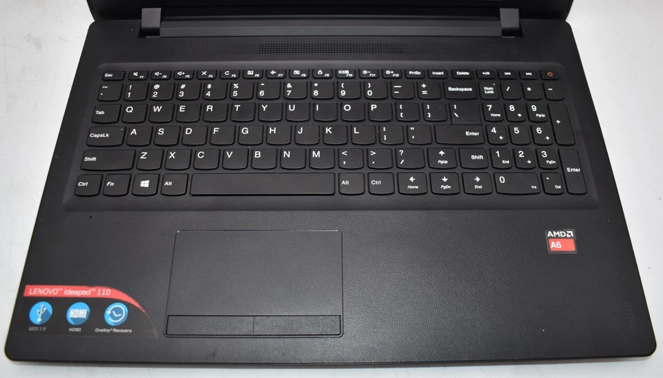 15" Lenovo IdeaPad 110-15ACL Laptop AMD A6-7310 2.00GHz 8GB RAM 256GB SSD Win 10 - Image 2 of 4