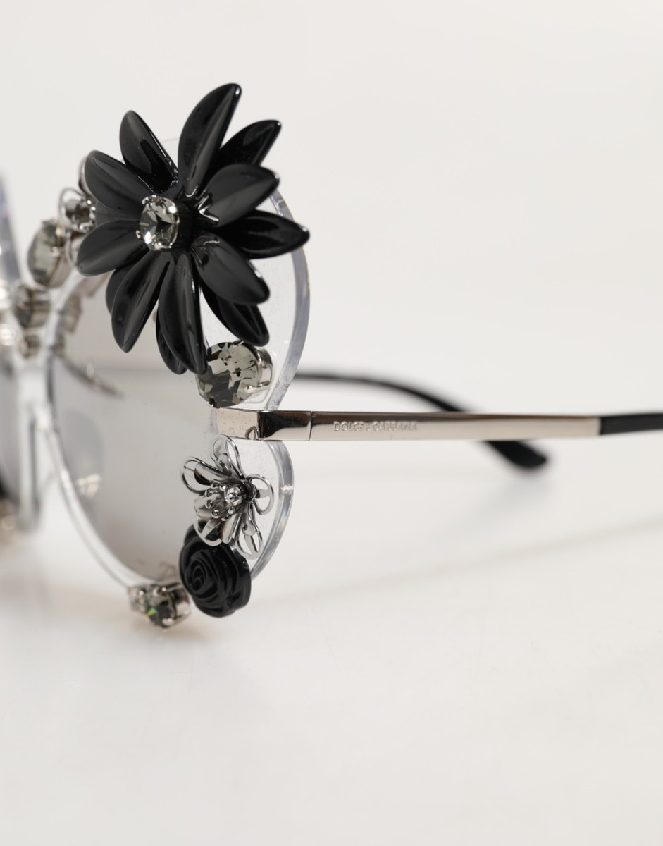 DOLCE & GABBANA Sunglasses Transparent DG4292 Round Crystal