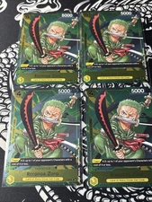 Roronoa Zoro Event Pack Vol. 3 P-042 One Piece Tournament Promo Card x4 N|M