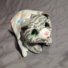 Furreal Newborns Kitty Interactive Pet, Small Plush Stuffed Animal Cat with Soun