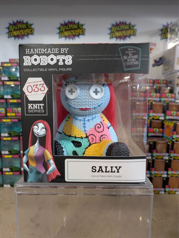 Nightmare Before Christmas Sally Knit Vinyl Figure Handmade By Robots