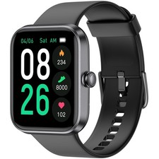 45mm, AMOLED Fitness with Heart Rate/Sleep Monitor Steps Calories Counter, IP...