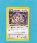 Pokemon - Team Rocket's Meowth Black Star Promo # 18 NM