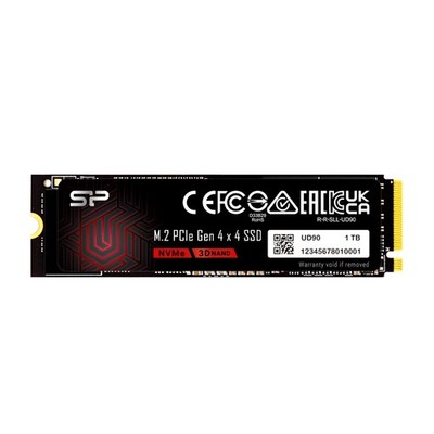 Silicon Power 1TB UD90 NVMe 4.0 Gen4 PCIe M.2 SSD R/W up to 1 TB, 