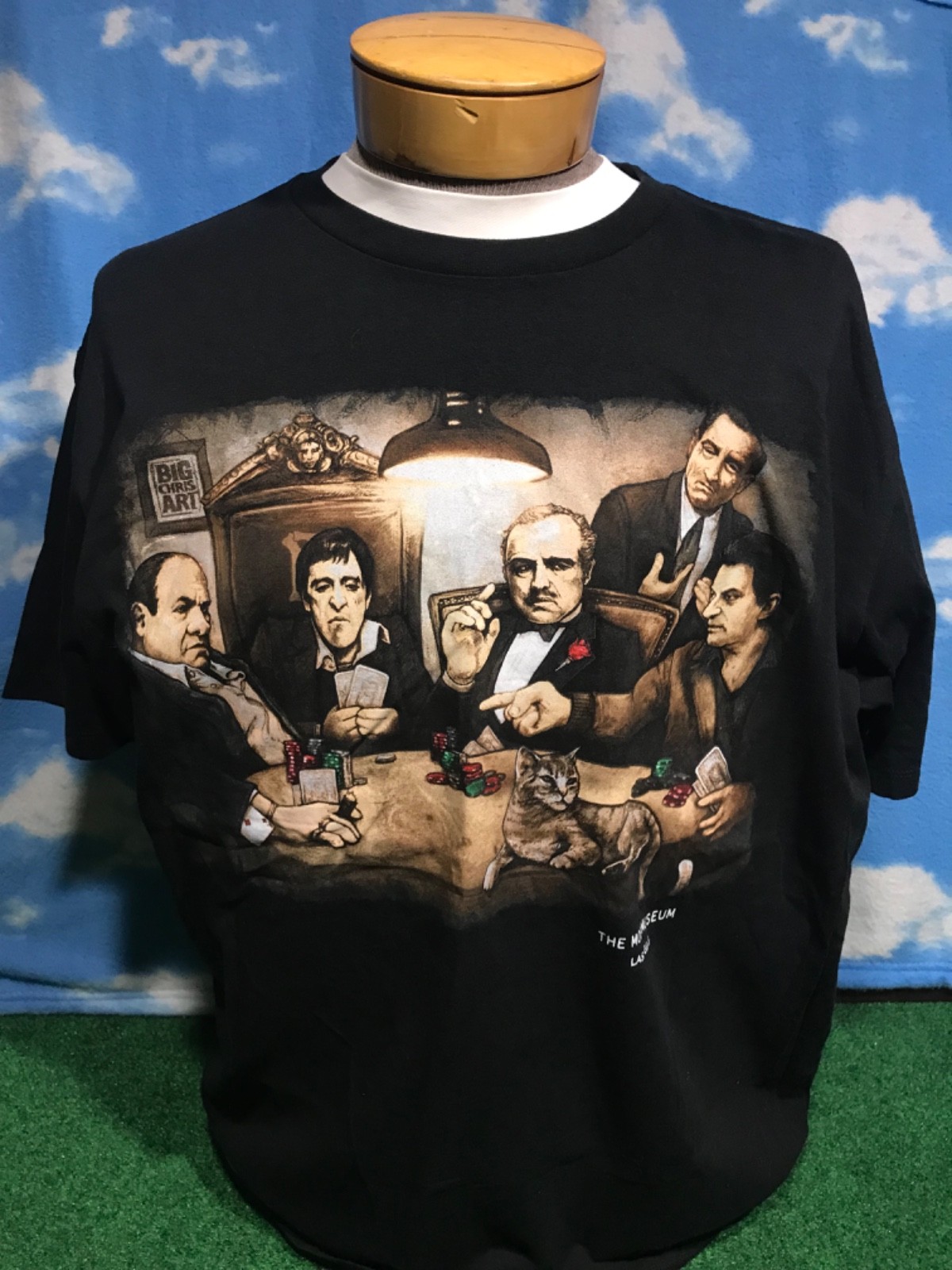 The Mob Museum shirt Las Vegas Godfather Al Pacino XL Black C14