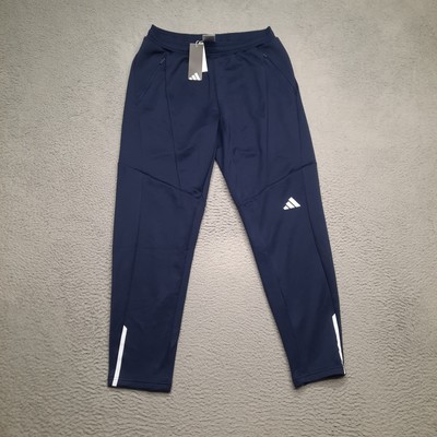 Adidas D4T Pant Mens Medium Navy Blue Jogger Sweat Pants Tapered Adult JL6368