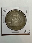 1873 S Trade Silver Dollar $1 XF Details Rare Key Date