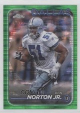 2024 Topps Chrome Green Sonar Refractor 67/99 Ken Norton Jr #51 0to6