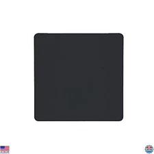 DESKU Premium PVC Office Chair Mat 44"x44" Black Hard Floor Protector, USA Made