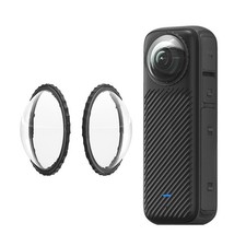 PMMA Lens Guards For Insta360 X4 Sports Camera Protective Cover Cap Accessories