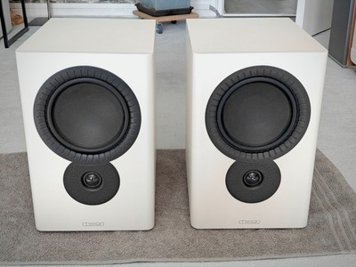 Mission Lautsprecher LX-3 MK.II Regal Boxen mit 165mm Bass weiß wie neu UVP 449 