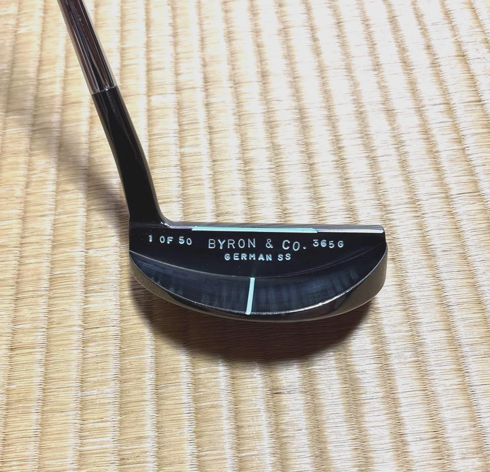 Byron Design BYRON & co 1 of 50 GSS Mallet Putter 34in L shape w/ HC 540g - Image 2 of 4