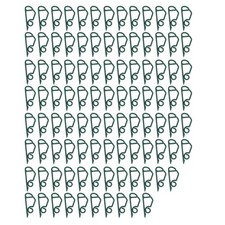 100pcs Christmas Lights Gutter Clips Reusable Waterproof Frostproof Plastic FIS