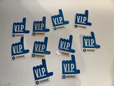 1964-65 NY World's Fair Chrysler Corporation VIP Cardboard Badge - NO PINs