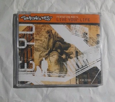 Cd Maxi Single Bomfunk MC's Featuring Max 'C Live Your Life 7 Track Nuovo Sigill