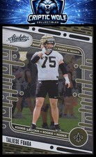 2024 Panini Absolute #114 Taliese Fuaga Retail New Orleans Saints