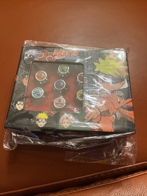 NARUTO Cosplay RING SET 10 pcs Adjustable ANIME  Brand New Vintage 2003