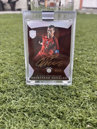 2018 Eminence Cristiano Ronaldo On Card Auto Gold Ink /10