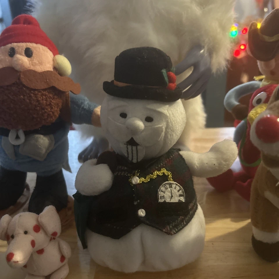 Peluche abominable, (funciona) Rudolph & The Island Of Misfit Toys Stuffins 7 1998 Foto 3 de 4