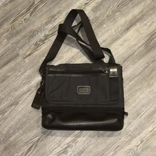 Tumi Alpha Bravo Black Crossbody Bag