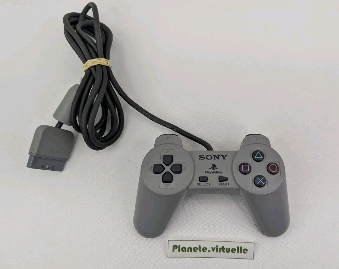 MANETTE  OFFICIELLE PS1 SONY PLAYSTATION SCPH-1080 🌟 