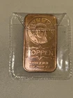 999 Fine Copper 1oz Lady Liberty Bar USA