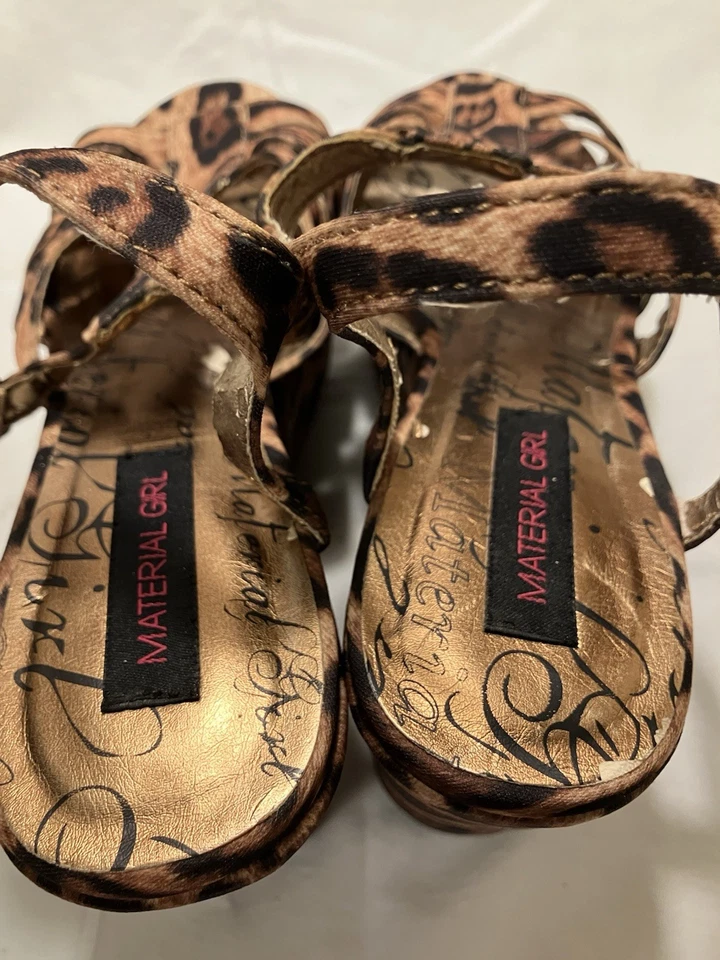 Material Girl Leopard Print Platform Sandals - Imagem 2 de 4
