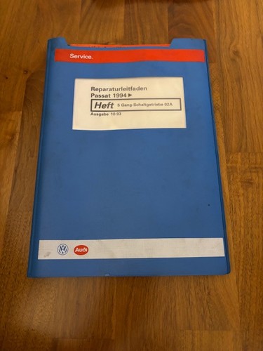VW Reparatur Leitfaden PASSAT 1994 5 GANG SCHALTGETRIEBE 02A 10/1993