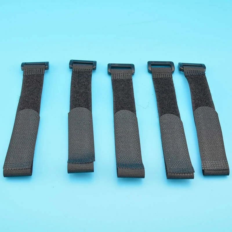 5pcs Strap Nylon Lipo Battery Strap Belt Reusable Cable Tie Wrap RC Parts #1540 - Image 3 of 4