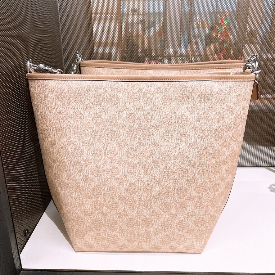 NWT Coach City Large Bucket Bag In Signature Canvas CT802/CT803 | eBay