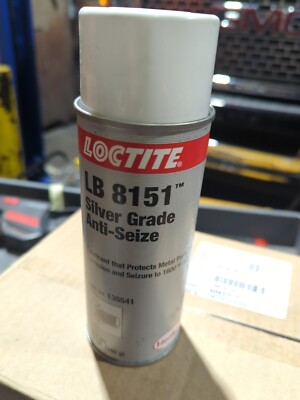 Loctite 1786073 Anti-Seize Lubricant, Copper Base, 12 Oz, Aerosol Can, Lb 8007,