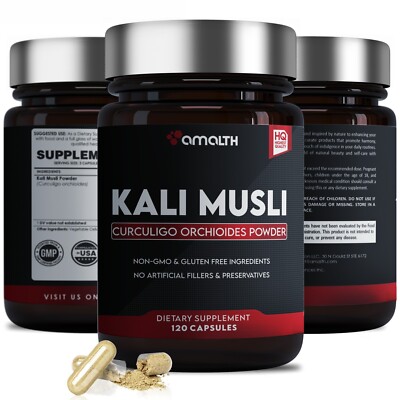 Kali Musli Pulver 120 Kapseln