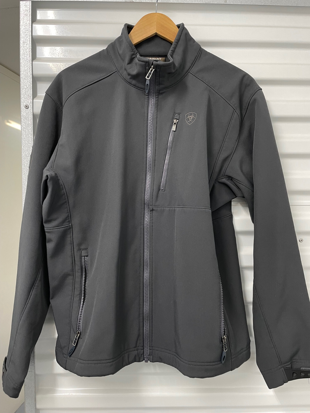 Ariat Men's Soft Shell Jacket - Grey Size Medium … - image 1