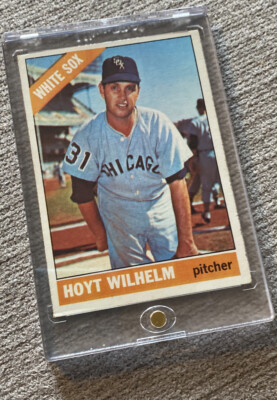 1966 Topps Hoyt Wilhelm High # (#510) Chicago White Sox Card *great condition*
