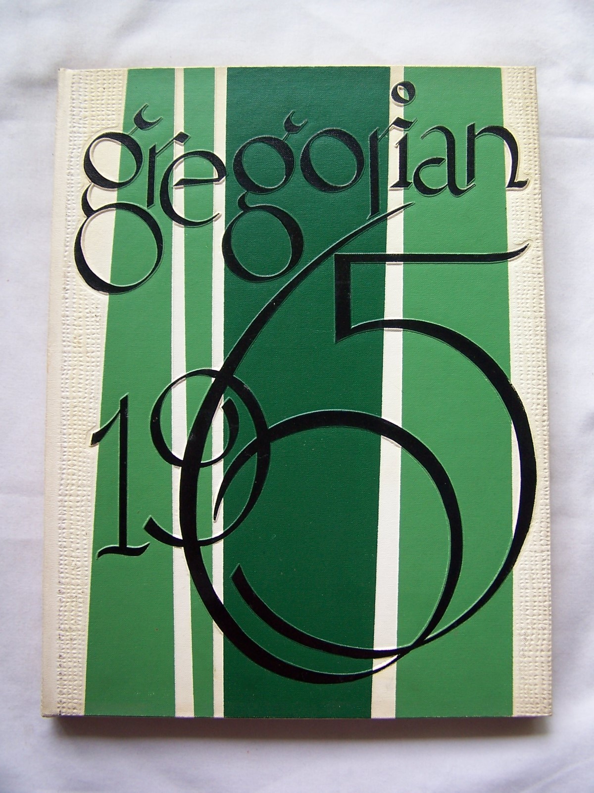 1965 SAINT GREGORY HIGH SCHOOL YEARBOOK SAINT NAZIANZ, WISCONSIN UNMARKED! eBay