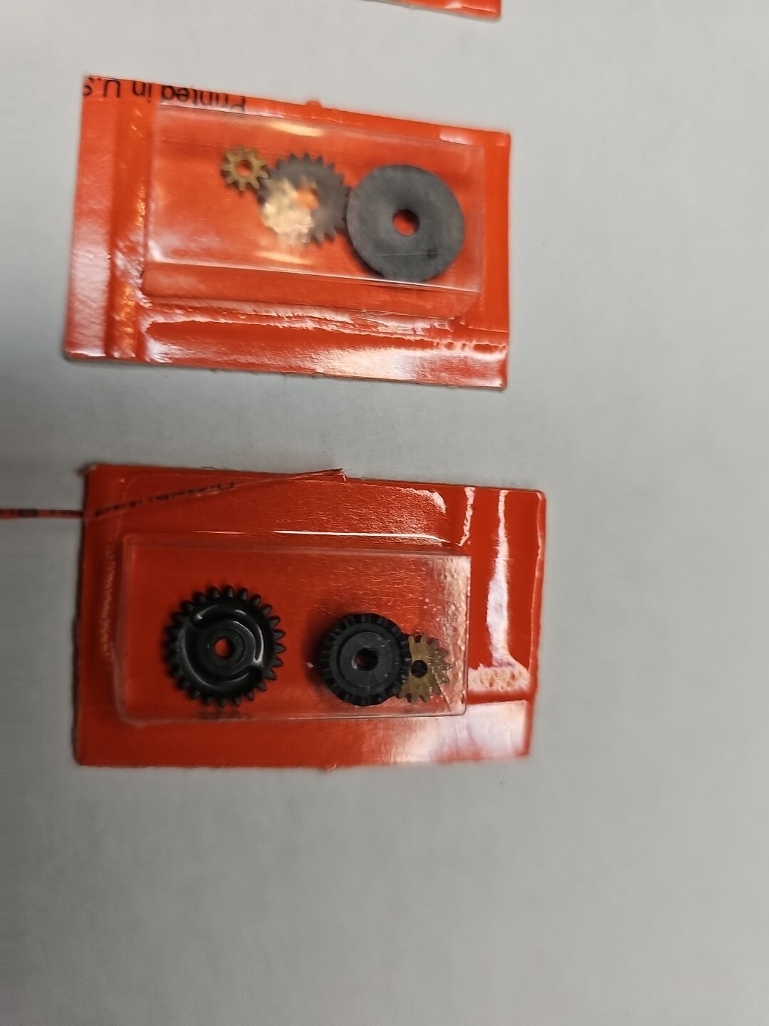 4 Sets AFX Aurora Slot Car Gears NOS eBay