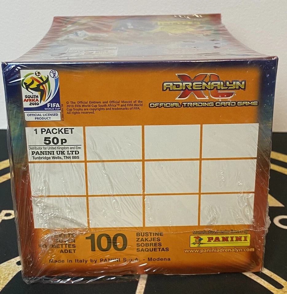 Panini Adrenalyn XL Trading Cards WC South Africa 2010 Display Box 100 Packs UK - Image 2 of 3
