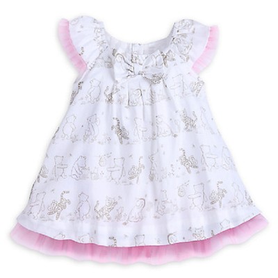 winnie the pooh baby girl dress
