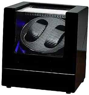 Oryx Double Watch Winders for Automatic Watches Box, Watch Black