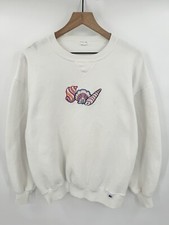 Vintage 90 s Russell Athletic Sweatshirt USA Made Seashell Size XL STAINS