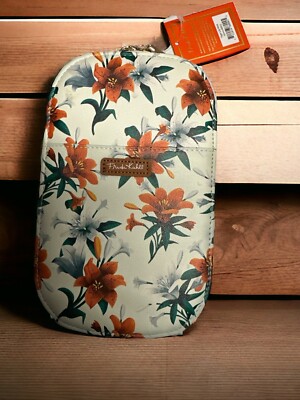 Art For The Journey Crossbody/phone Purse Monarque Frida Kahlo Tiger Lily Mint