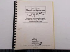 Bally / Midway- Monitor Systems - General Info. & Troubleshooting Procedures Pt1