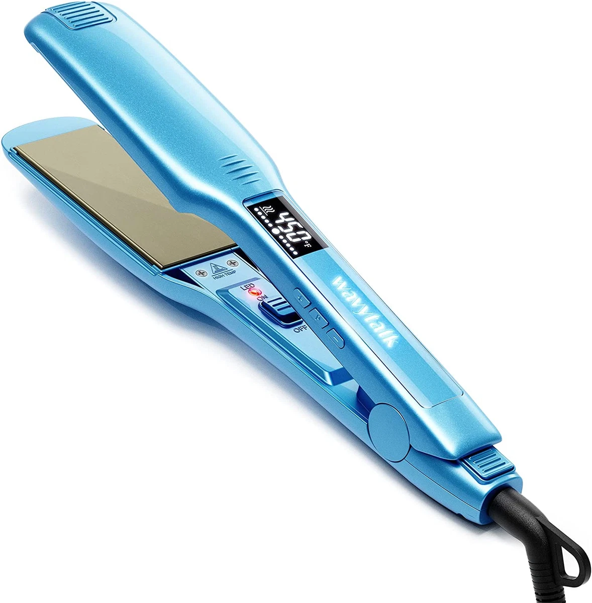 Hair Straightener 1.75 Inch Wide Titanium Flat Iron for Hair