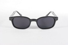KD's Original Sunglasses, Black Frame / DARK GREY Lens  W/Free Pouch 