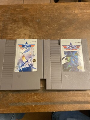 Top Gun 1 & 2 NES Nintendo