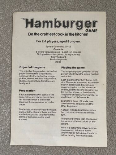 Das Hamburger Spiel Memory Spears 1989 Vintage Retro Selten Sammler - Bild 8 von 9