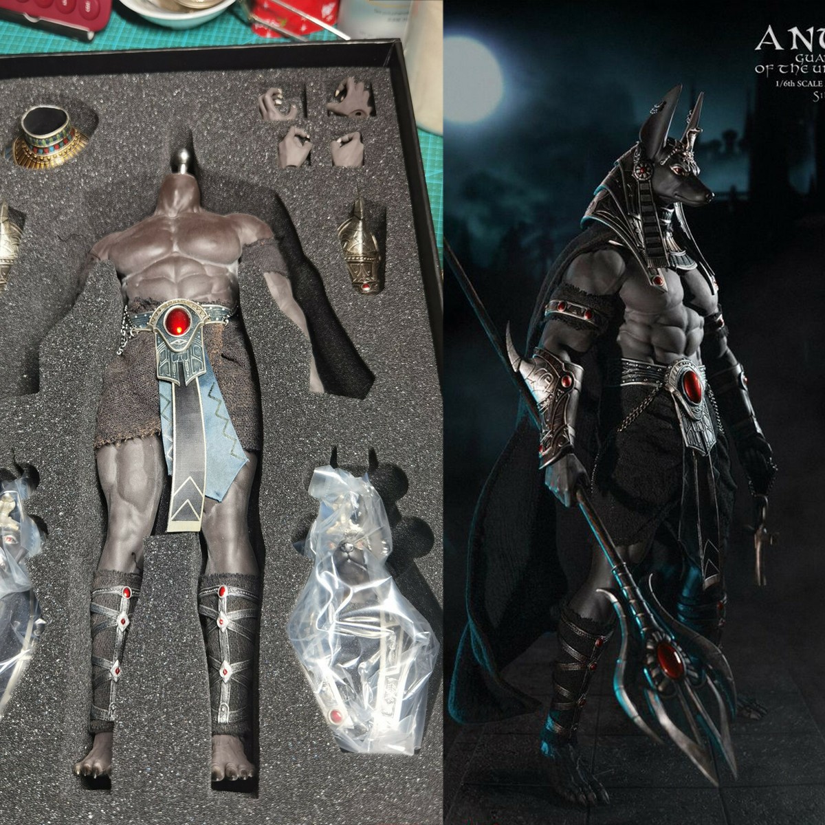 SF・ファンタジー・ホラー TBLeague 1/12 Anubis PL2024-228 TBLeague 1/12 Anubis Guardian of The Underworld- Silver